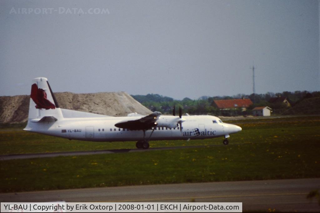YL-BAU, 1988 Fokker 50 C/N 20126, YL-BAU in CPH MAY05