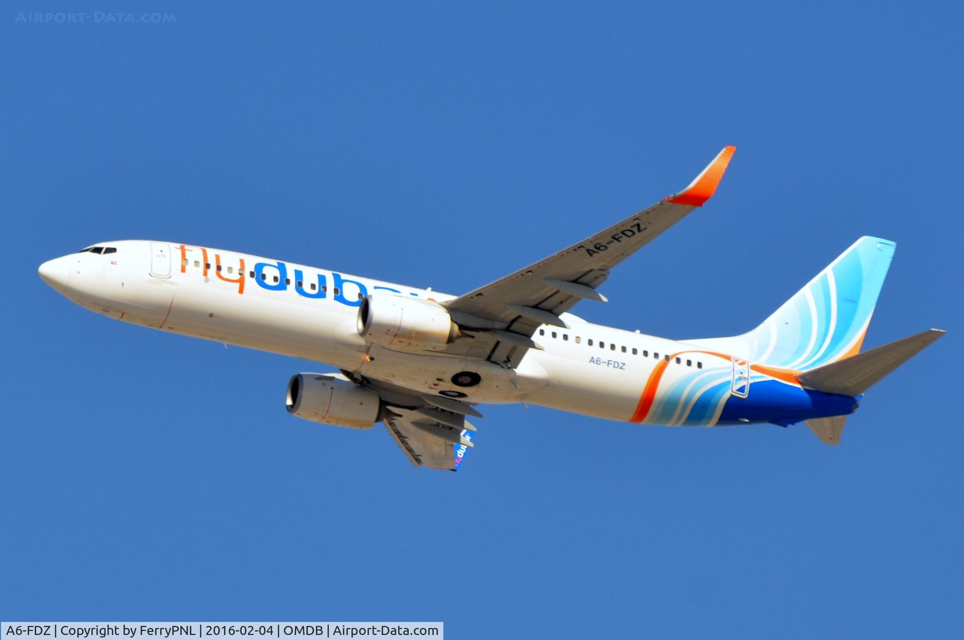 A6-FDZ, 2012 Boeing 737-8KN C/N 40253, Flydubai B738