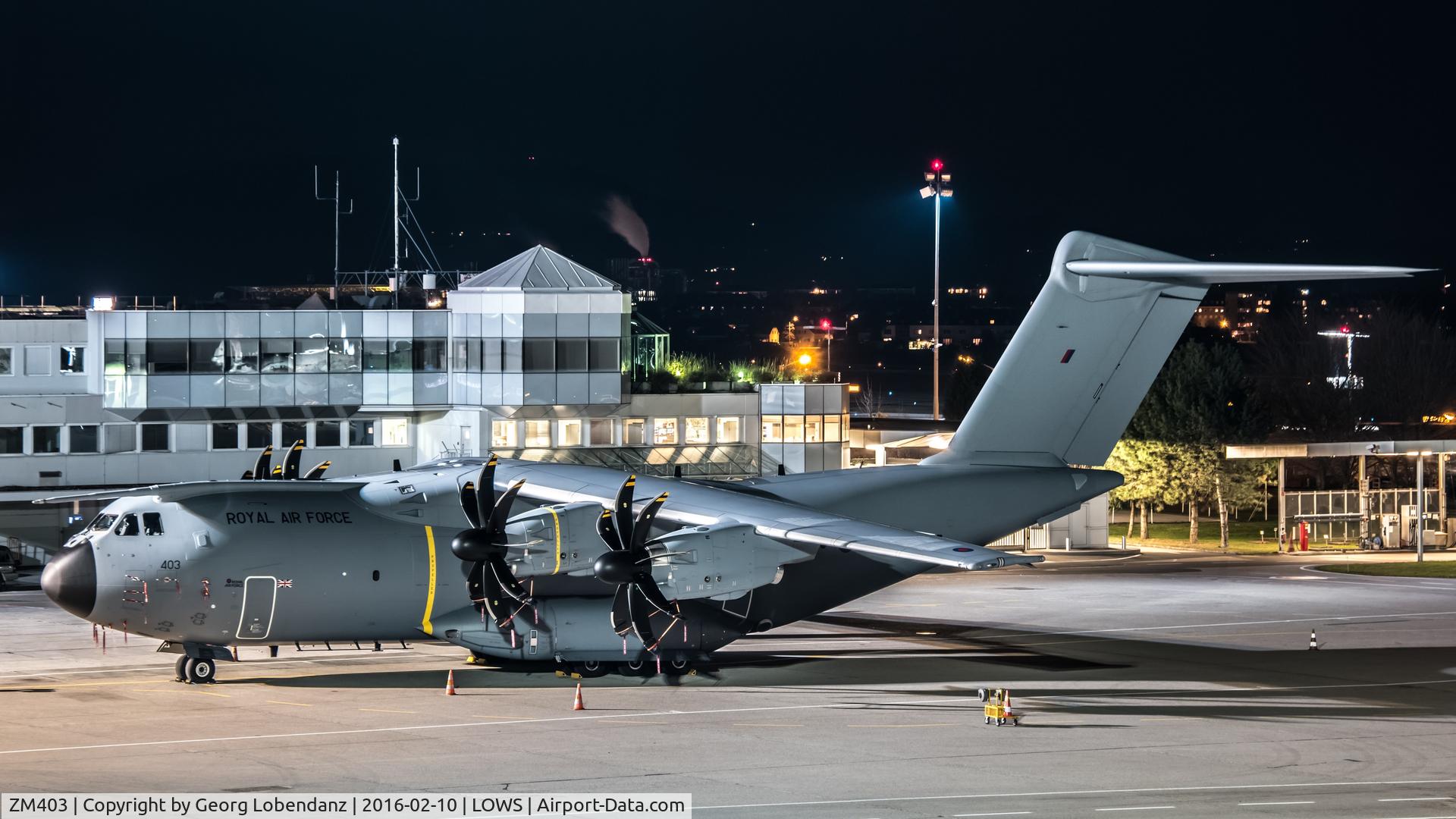 ZM403, 2015 Airbus A400M-180 Atlas C.1 C/N 020, 2nd visit of an A400M in Salzburg