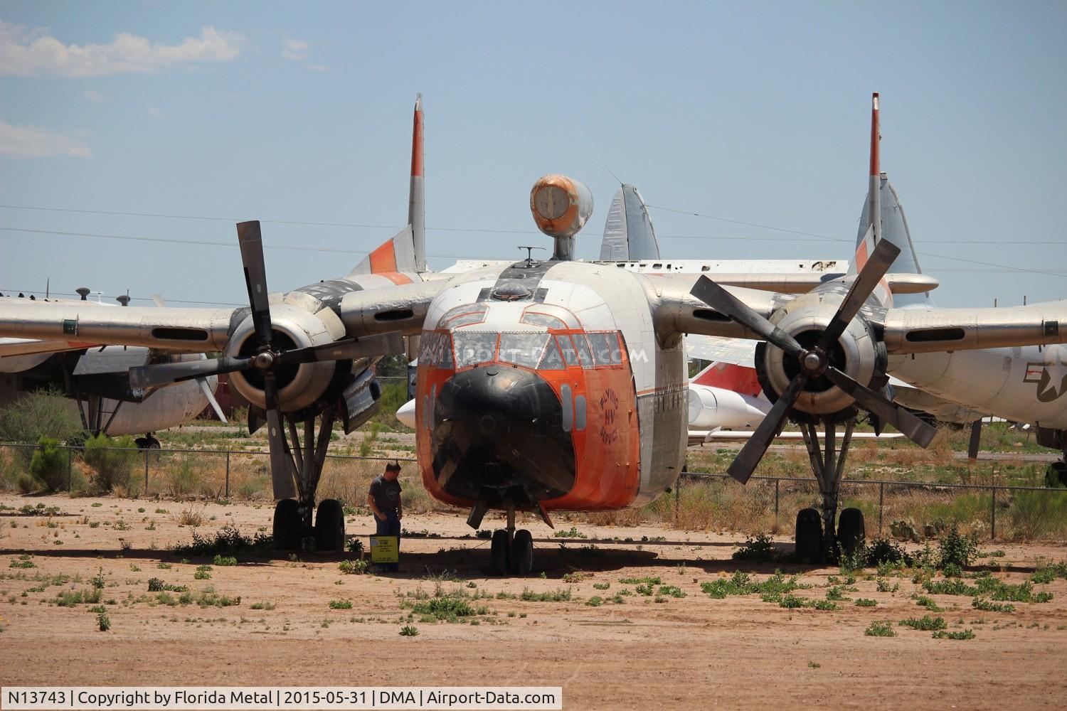N13743, 1949 Fairchild C-119C Flying Boxcar C/N 10369, C-119C