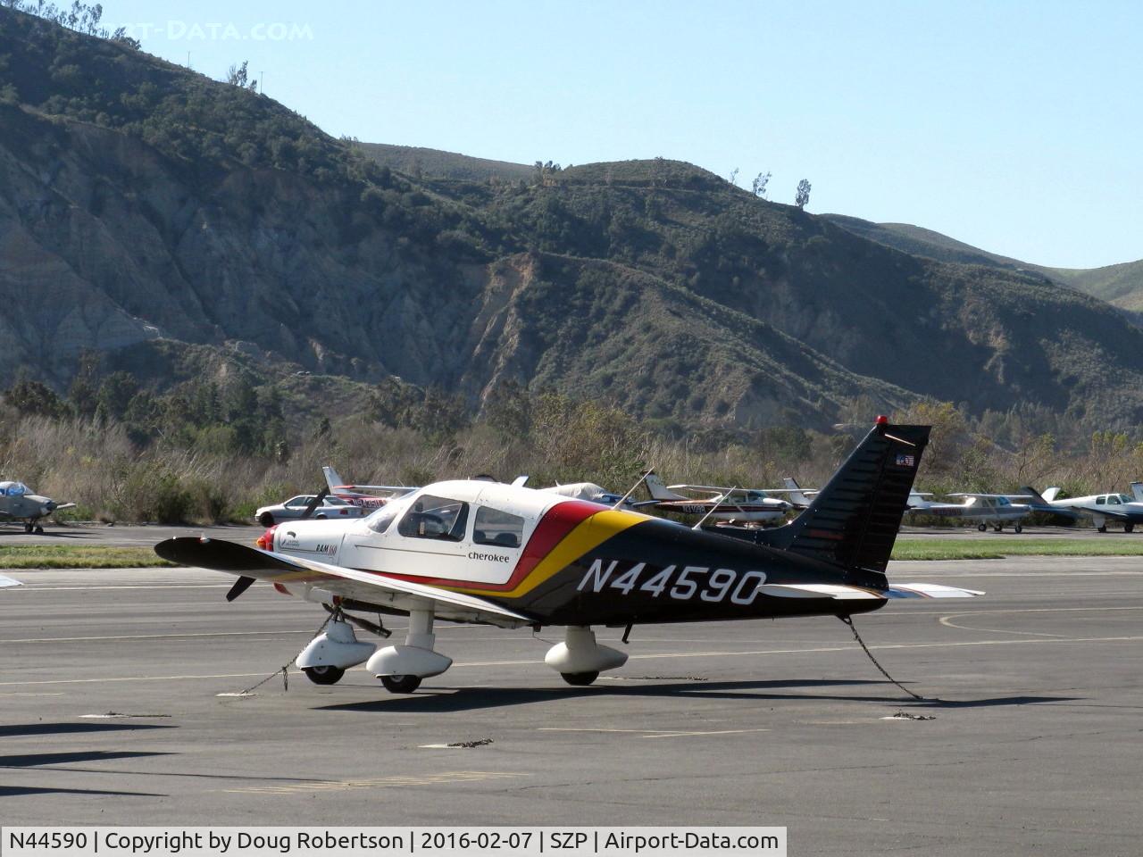 N44590, 1974 Piper PA-28-140 Cherokee Cruiser C/N 28-7425429, 1974 Piper PA-28-140 CHEROKEE, Lycoming O-320 160 Hp RAM conversion with PowerFlow exhaust mod by STC