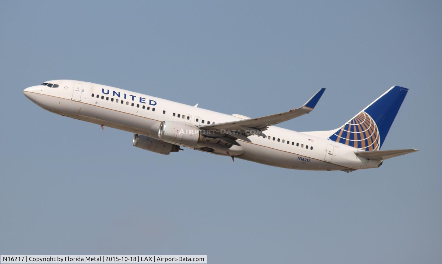 N16217, 1998 Boeing 737-824 C/N 28777, United