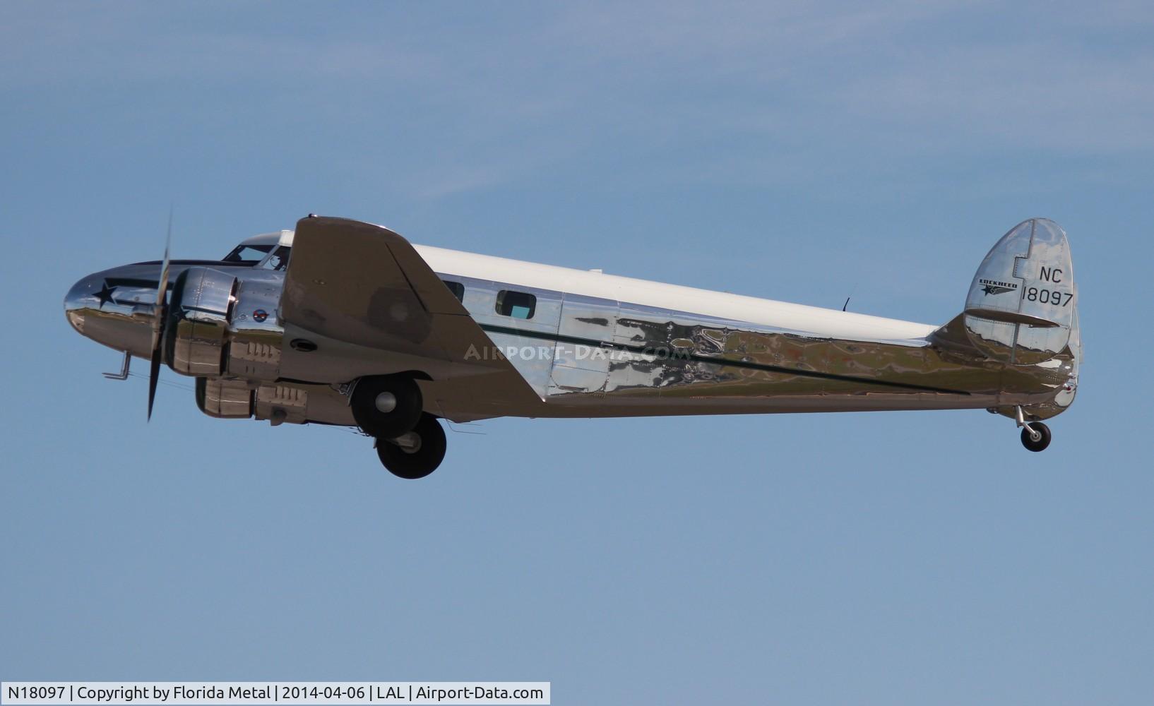 N18097, 1938 Lockheed 12A Electra Junior C/N 1250, Lockheed 12A
