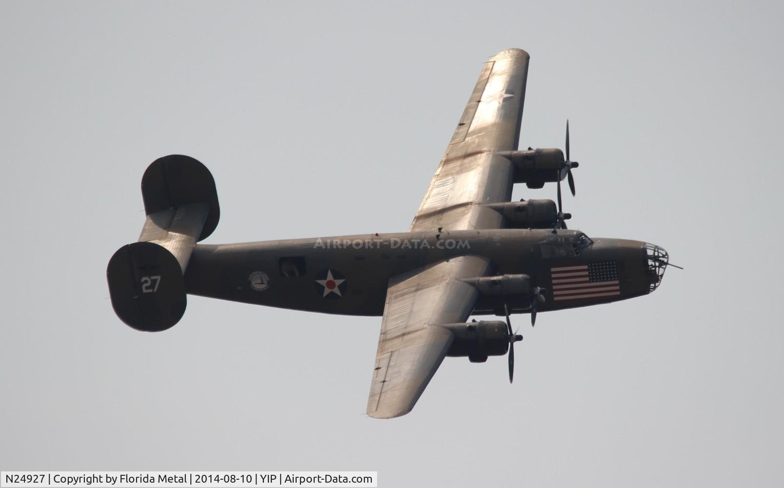 N24927, 1940 Consolidated Vultee RLB30 (B-24) C/N 18, Diamond Lil