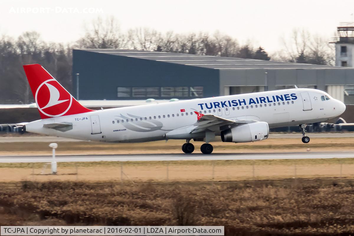 TC-JPA, 2005 Airbus A320-232 C/N 2609, TK1054 ZAG-IST