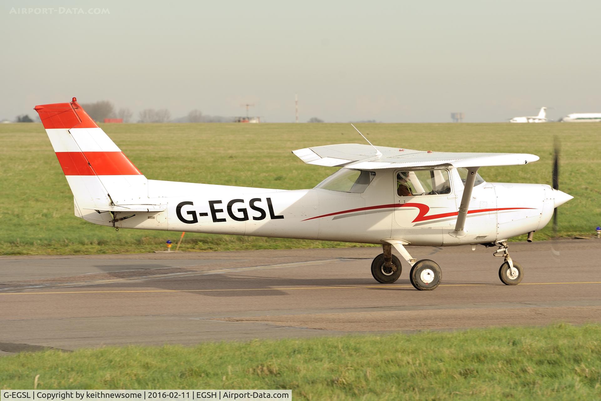 G-EGSL, 1977 Reims F152 C/N F15201446, Nice Visitor.