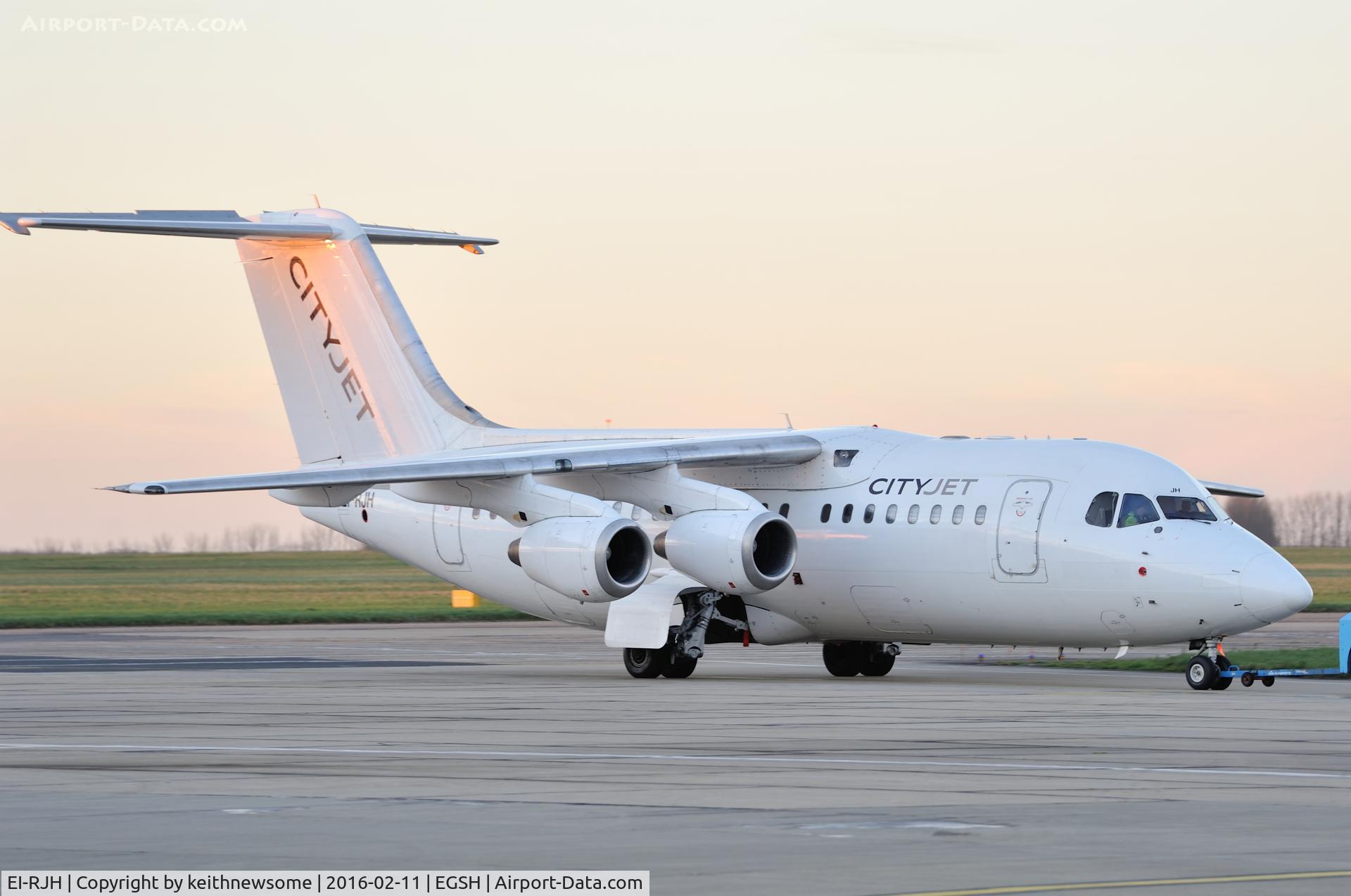 EI-RJH, 1999 BAE Systems Avro 146-RJ85 C/N E.2345, For Maintenance.