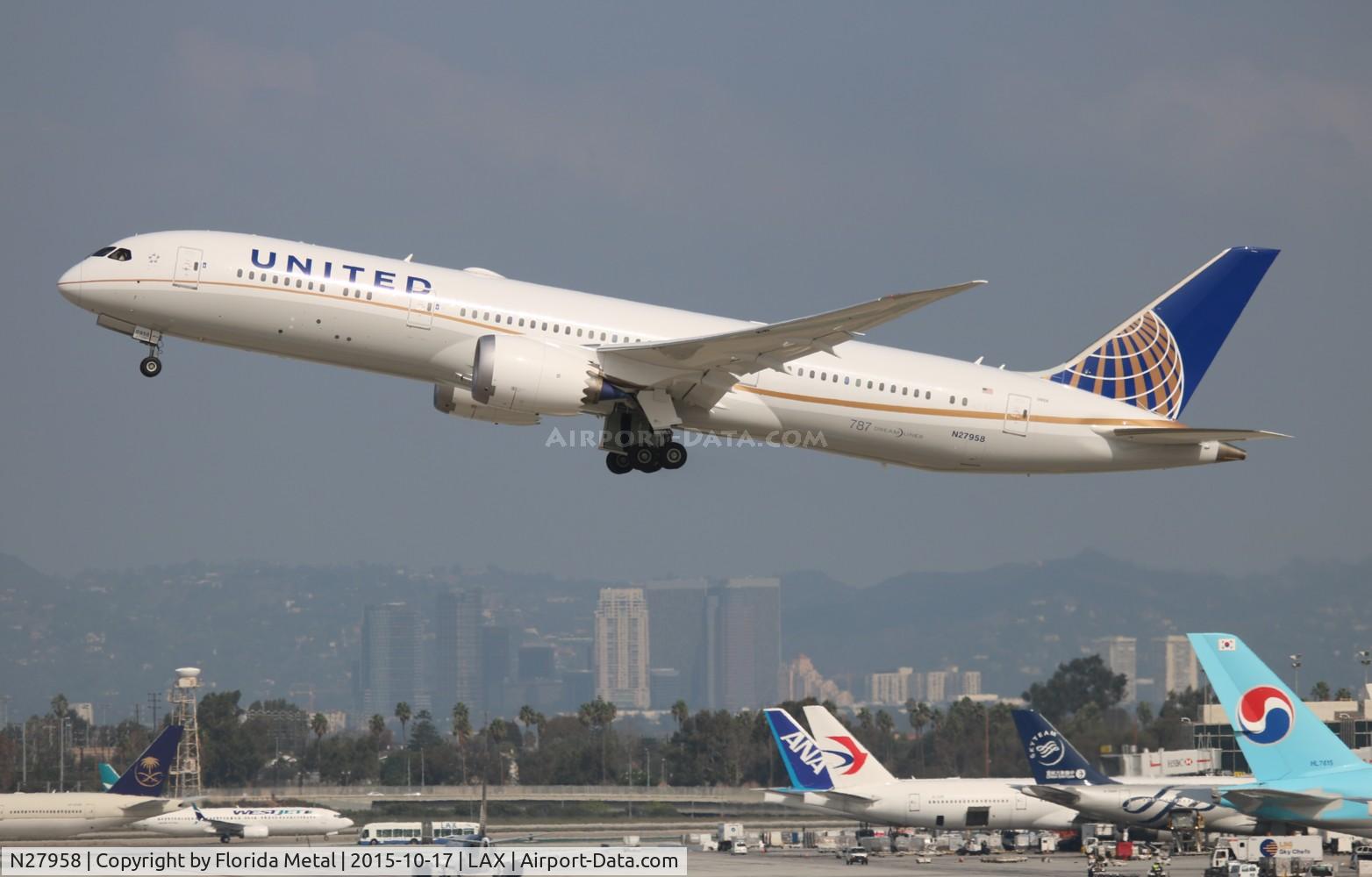 N27958, 2015 Boeing 787-9 Dreamliner C/N 36406, United