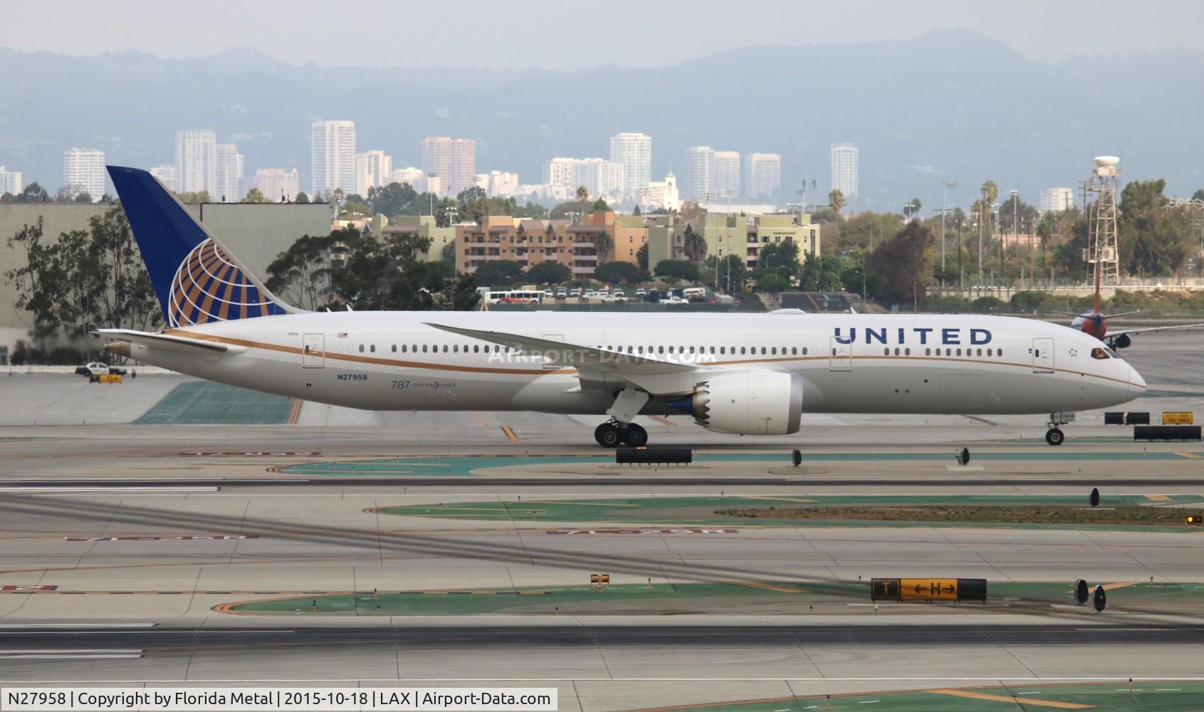 N27958, 2015 Boeing 787-9 Dreamliner C/N 36406, United