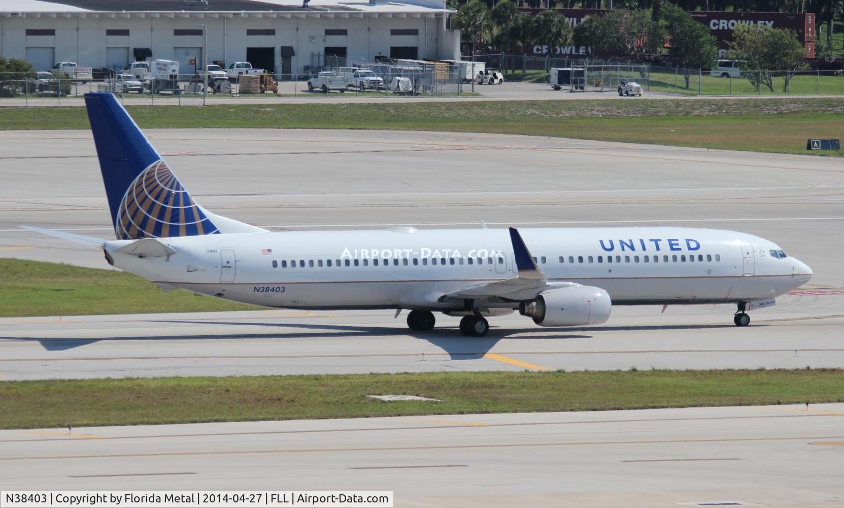 N38403, 2001 Boeing 737-924 C/N 30120, United