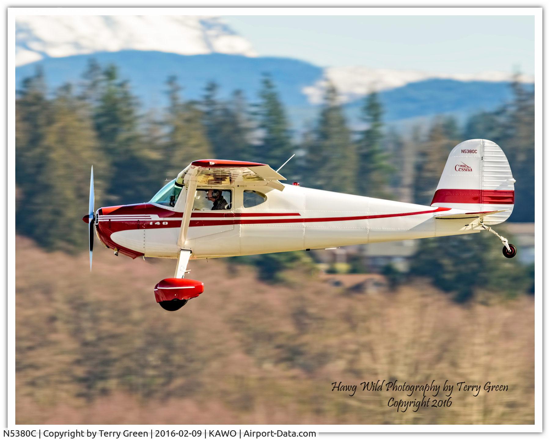 N5380C, 1950 Cessna 140A C/N 15513, KAWO
