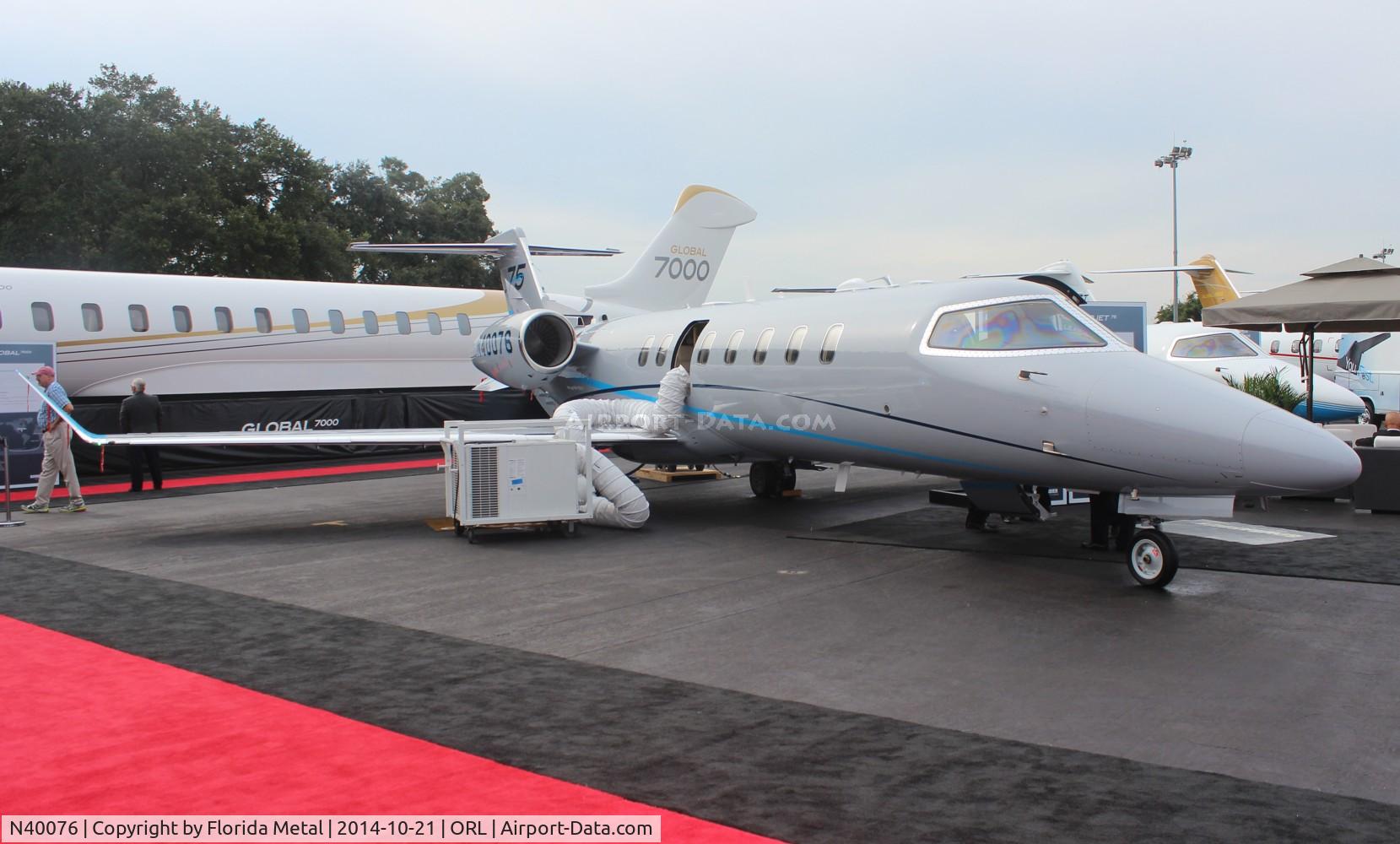 N40076, 2014 Learjet 75 C/N 60-344, Lear 75