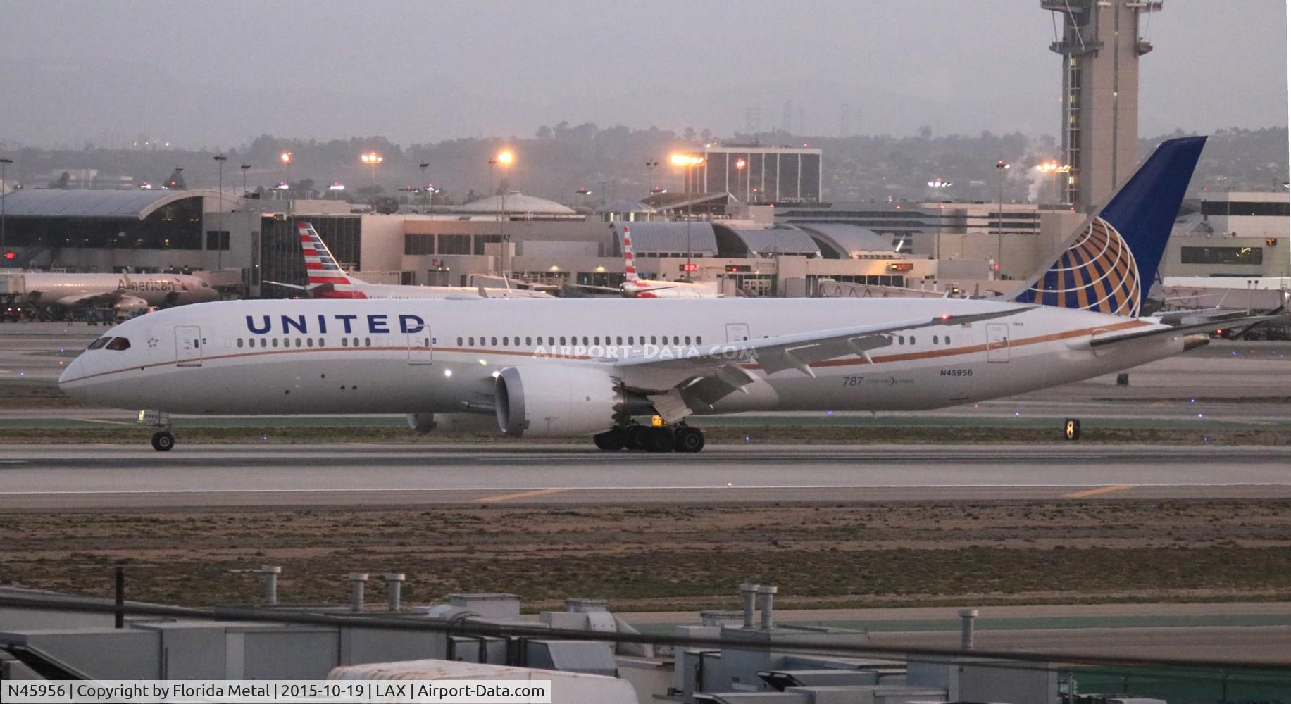 N45956, 2015 Boeing 787-9 Dreamliner C/N 40918, United