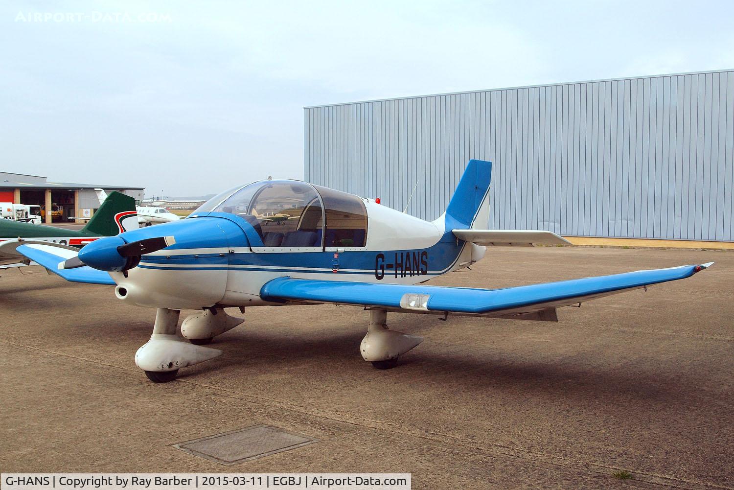 G-HANS, 1979 Robin DR-400-108  Dauphin 2+2 C/N 1384, Robin DR.400/108 Dauphin 80 [1384] Staverton~G 11/03/2015