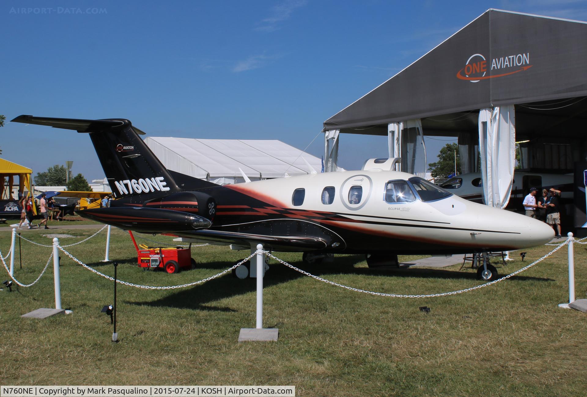 N760NE, 2007 Eclipse Aviation Corp EA500 C/N 000034, EA500