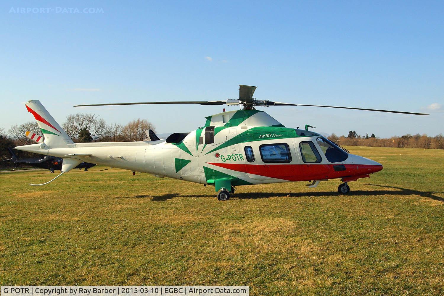 G-POTR, 1999 Agusta A-109E Power C/N 11043, Agusta A-109E Power [11043] (Castle Air) Cheltenham Racecourse~G 10/03/2015