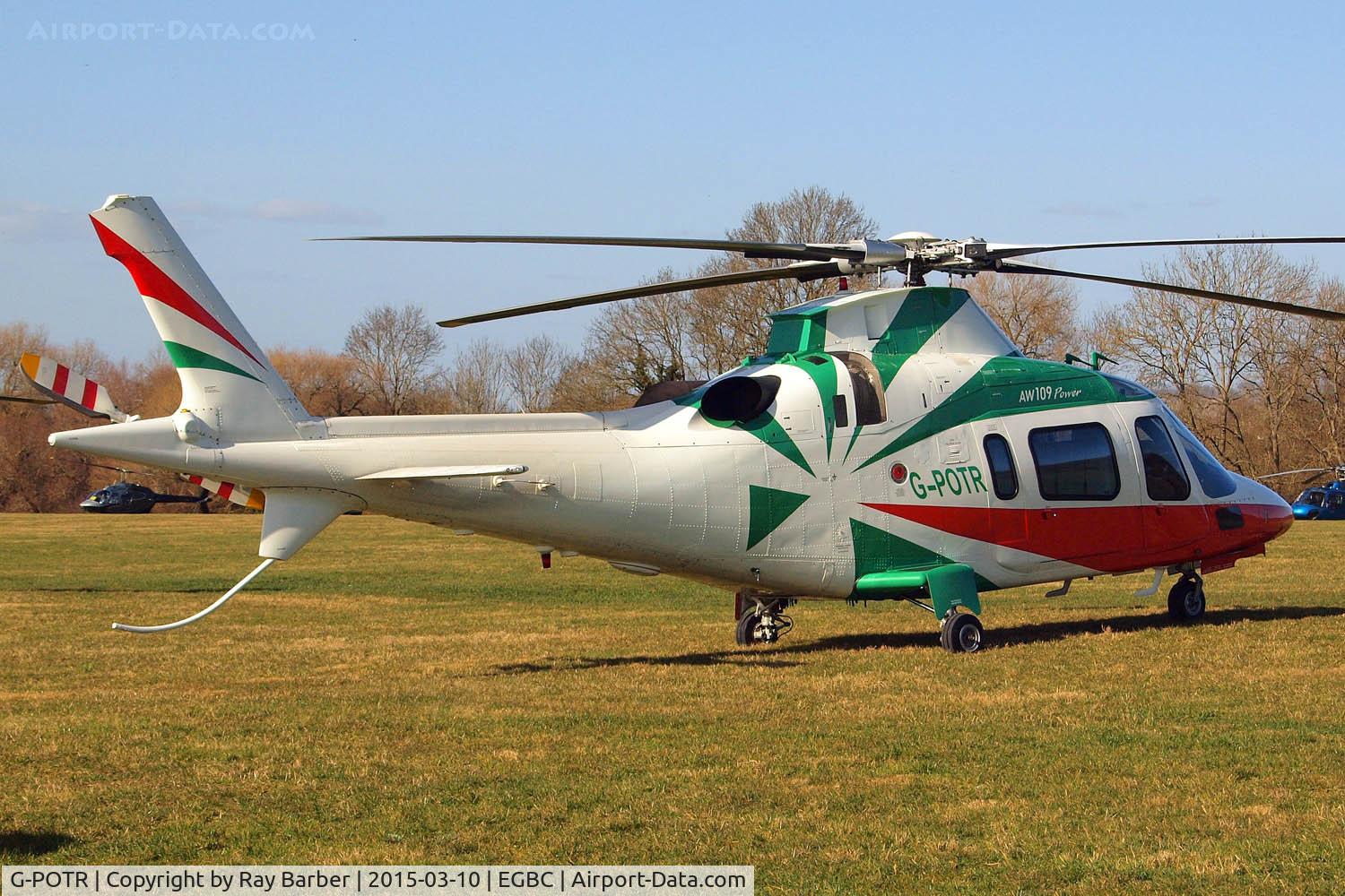 G-POTR, 1999 Agusta A-109E Power C/N 11043, Agusta A-109E Power [11043] (Castle Air) Cheltenham Racecourse~G 10/03/2015