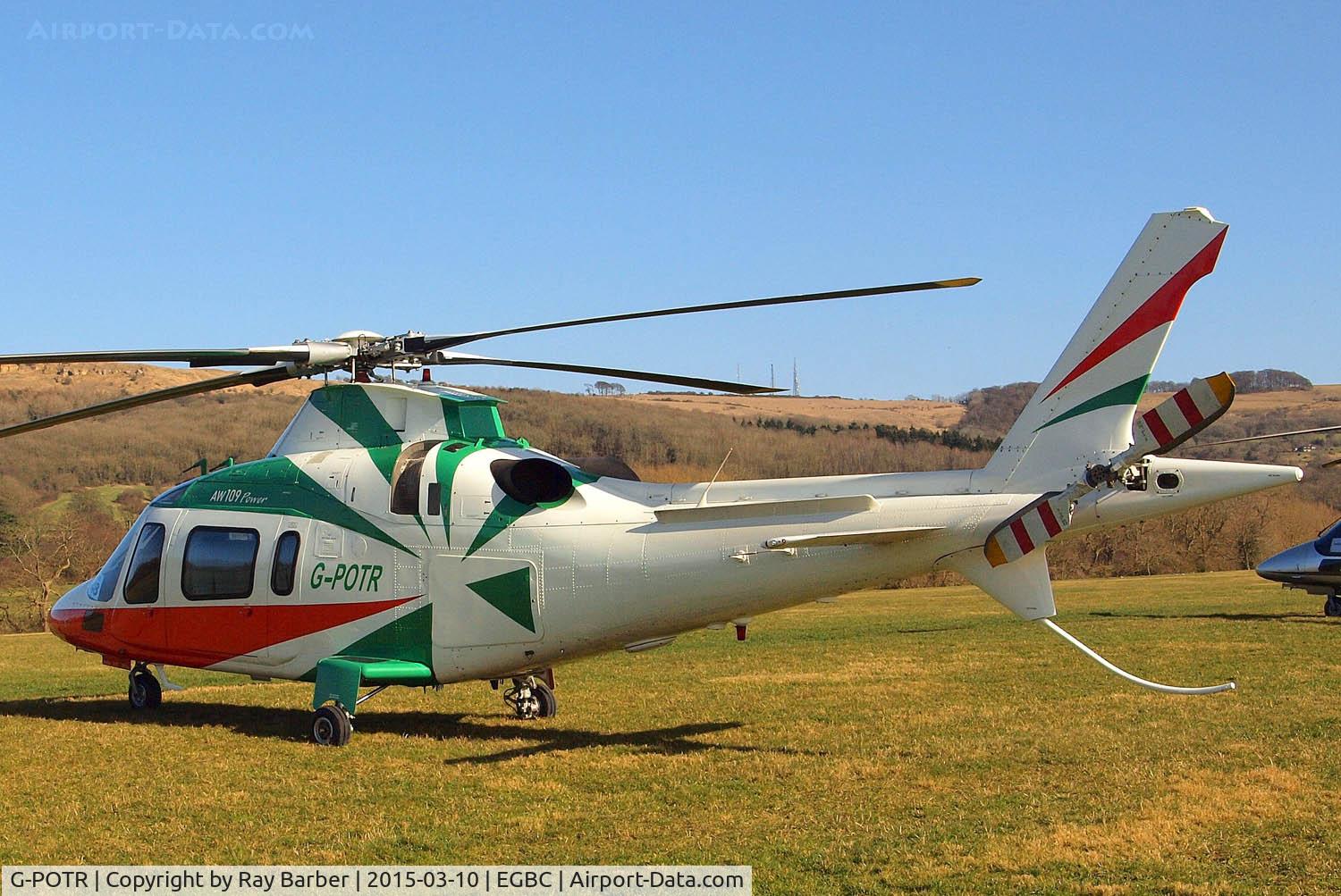 G-POTR, 1999 Agusta A-109E Power C/N 11043, Agusta A-109E Power [11043] (Castle Air) Cheltenham Racecourse~G 10/03/2015