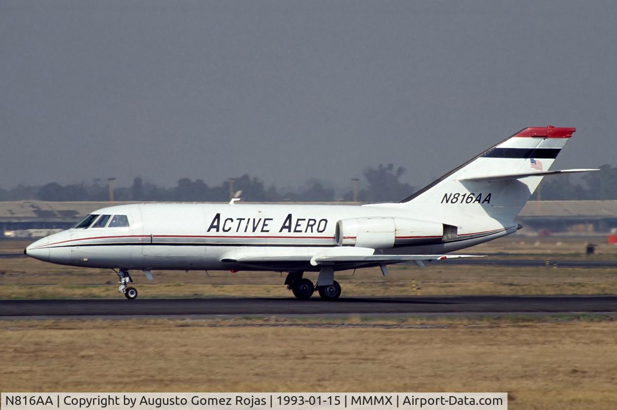 N816AA, 1973 Dassault Falcon (Mystere) 20E C/N 290, One of its daily flights to Mexico city
