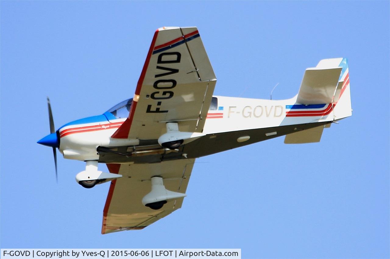 F-GOVD, Robin DR-400-180 Regent Regent C/N 2106, Robin DR-400-180, On display, Tours-St Symphorien Air Base 705 (LFOT-TUF) Open day 2015