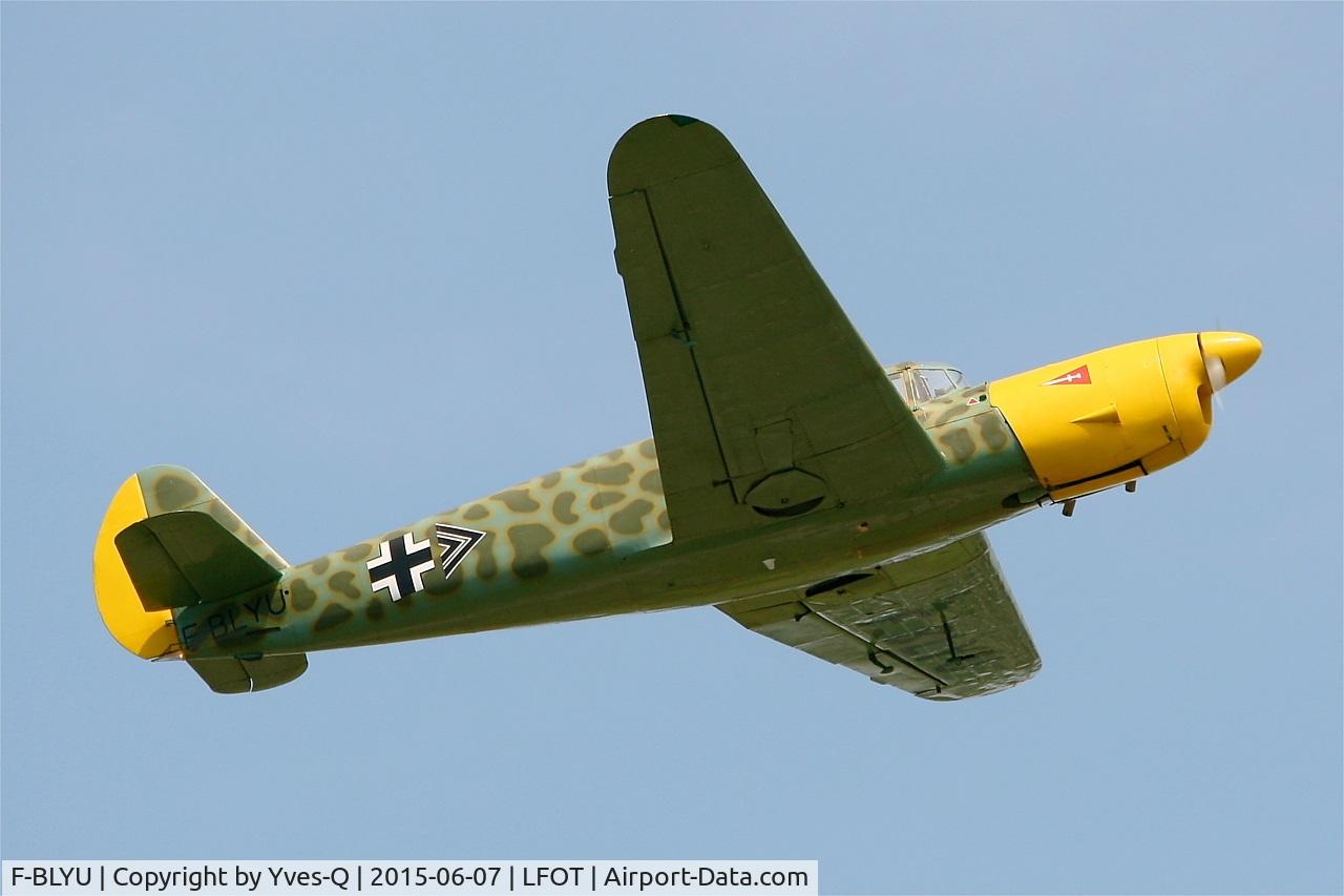 F-BLYU, Nord 1101 Noralpha C/N 18, Nord 1101 Noralpha, On display, Tours-St Symphorien Air Base 705 (LFOT-TUF) Open day 2015
