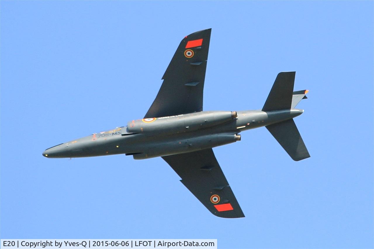 E20, Dassault-Dornier Alpha Jet E C/N E20, Dassault-Dornier Alpha Jet E (705-MS), On display, Tours - St Symphorien Air Base 705 (LFOT-TUF) Open day 2015