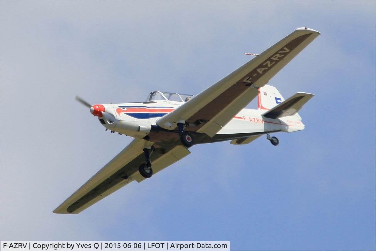 F-AZRV, Zlin Z-526 Trener Master C/N 1079, Zlin Z-526 Trener Master, On display, Tours Air Base 705 (LFOT-TUF) Air show 2015