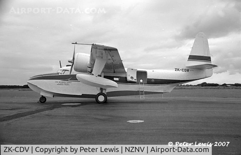 ZK-CDV, 1947 Grumman G-73 Mallard C/N J-13, Utah-Williamson-Burnett Ltd., Invercargill 1964