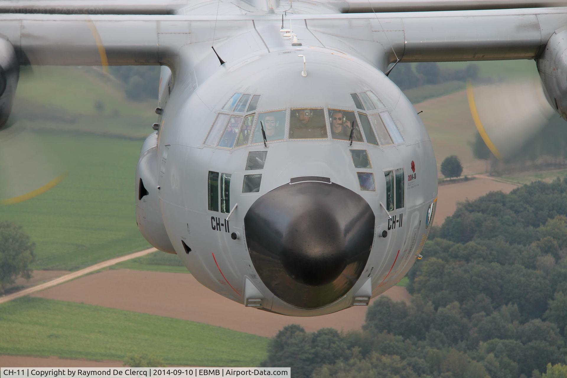 CH-11, Lockheed C-130H Hercules C/N 382-4482, Photo taken from CH-12.