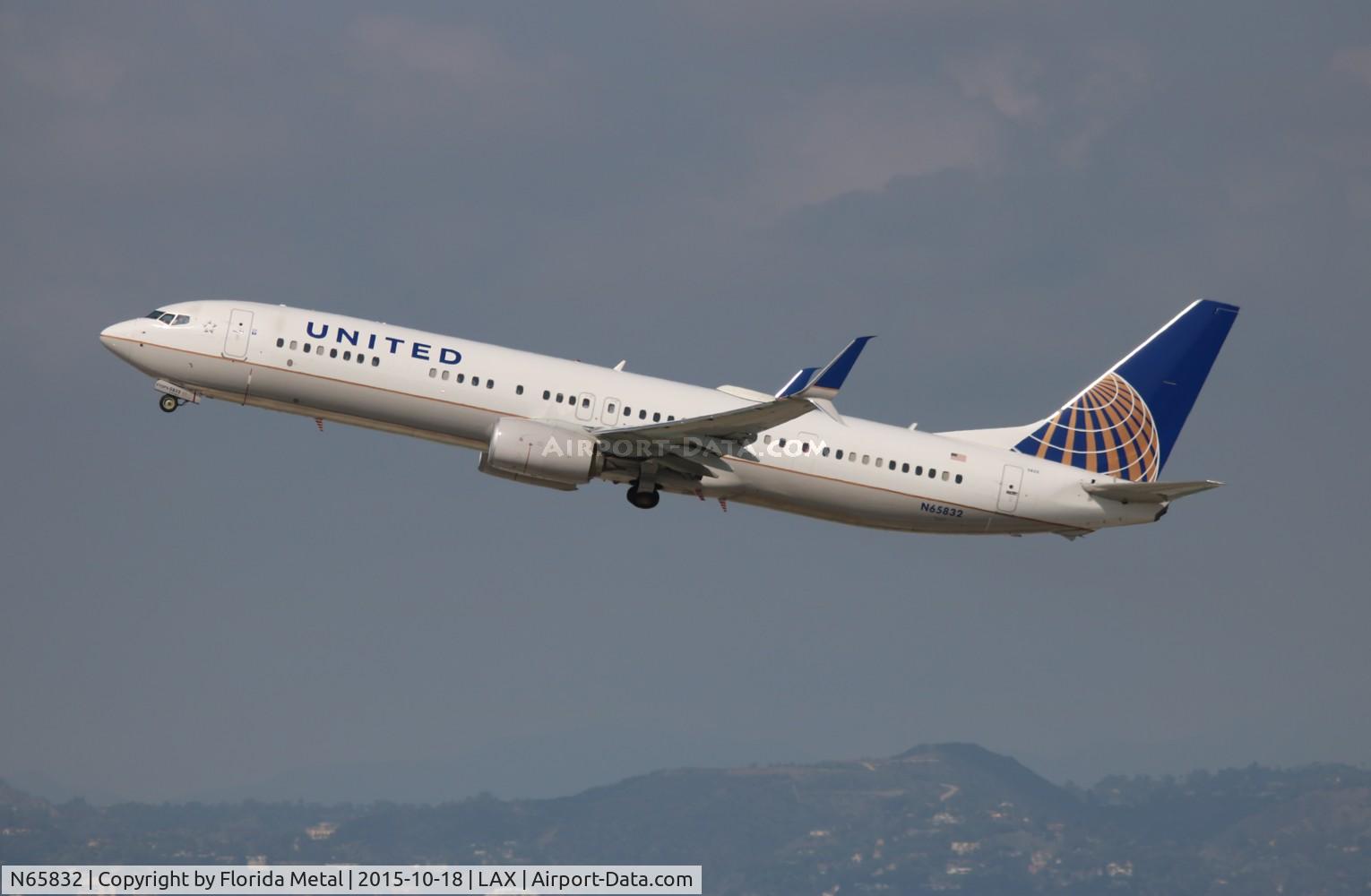 N65832, 2014 Boeing 737-924/ER C/N 44563, United