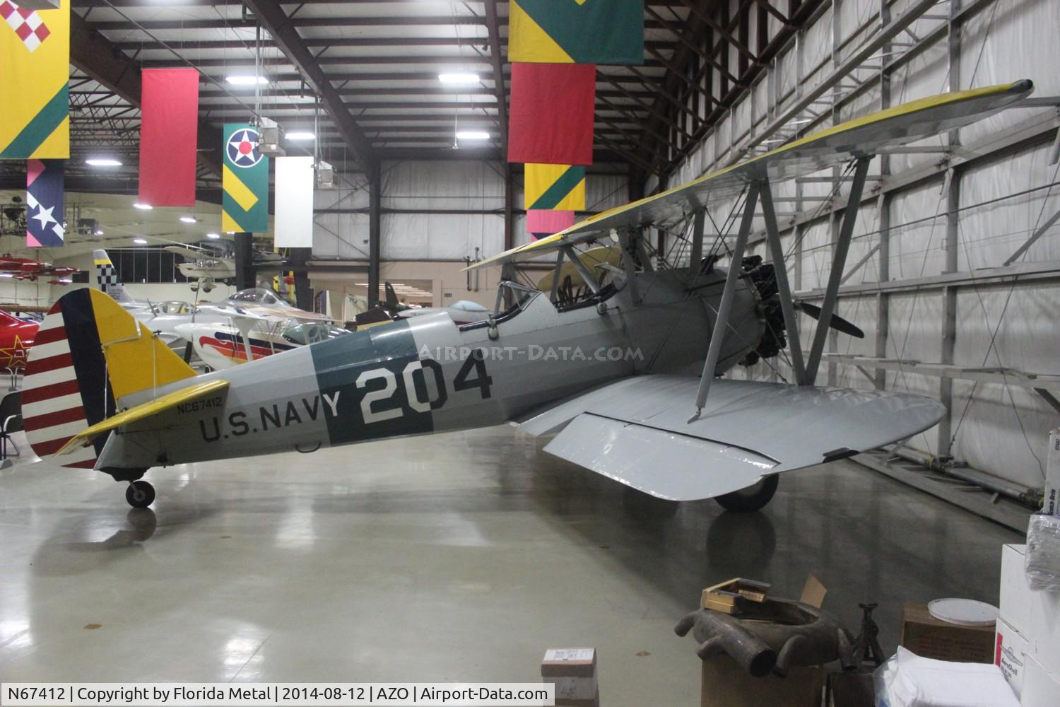 N67412, 1942 Boeing A75N1(PT17) C/N 75-3401, PT-17