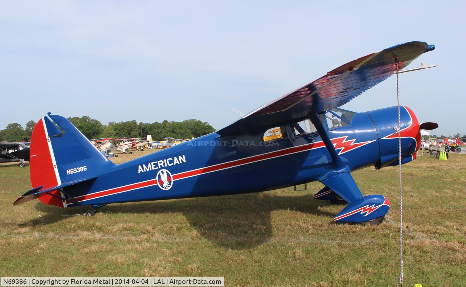 N69386, Stinson V77 Reliant C/N 77-332, Stinson V77