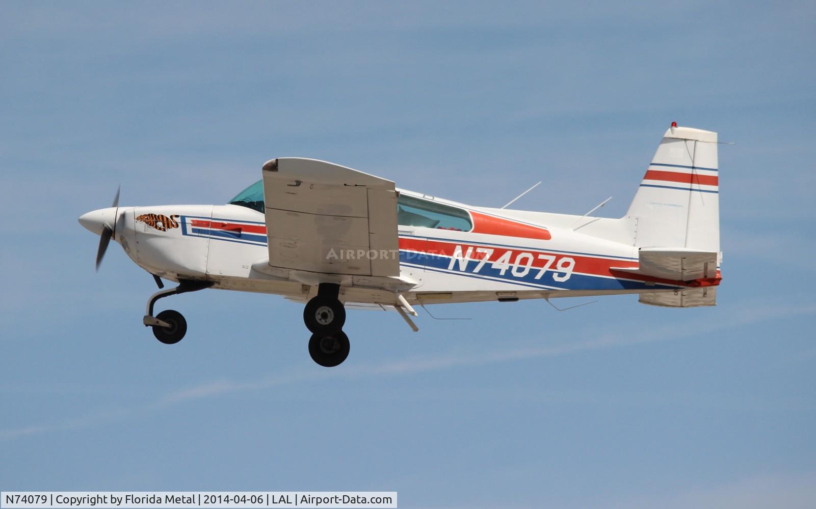 N74079, 1975 Grumman American AA-5B Tiger C/N AA5B-0120, AA-5B