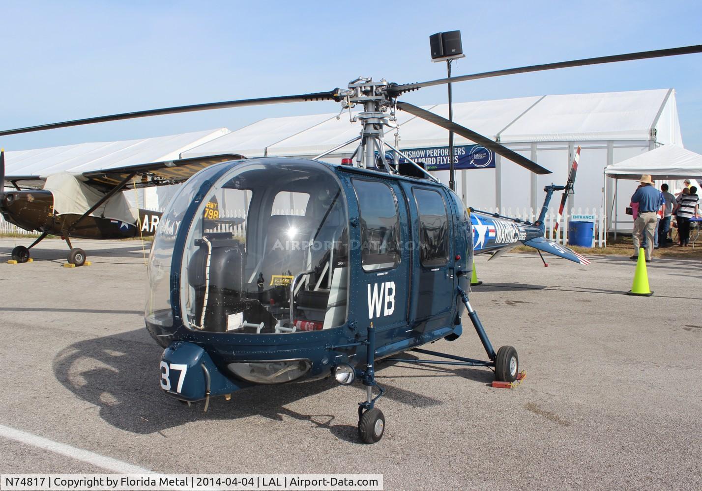 N74817, 1953 Sikorsky HO5-S1 C/N 130122, Sikorsky HO5-S1