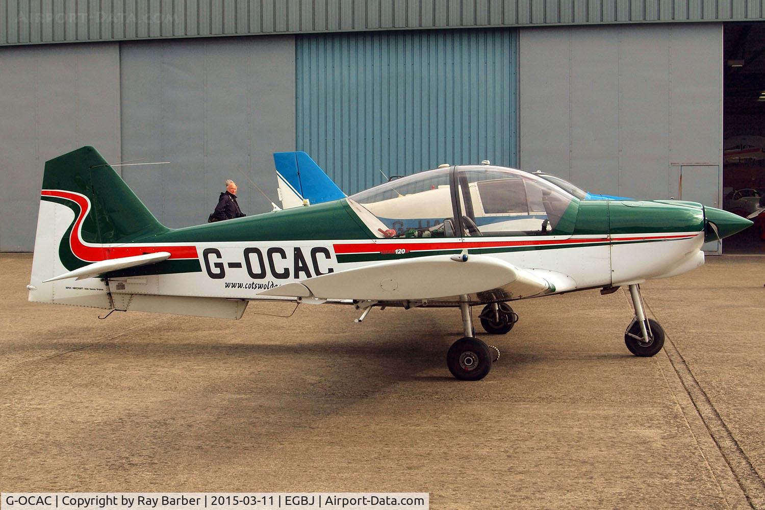 G-OCAC, 2004 Robin R-2112 Alpha C/N 371, Robin R.2112 Alpha [371] Staverton~G 11/03/2015
