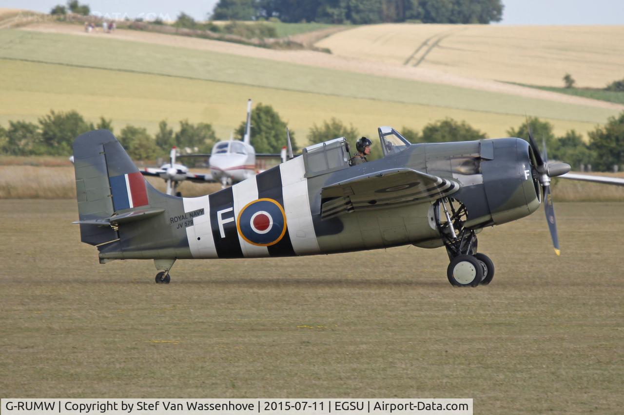 G-RUMW, 1944 General Motors (Grumman) FM-2 Wildcat C/N 5765, Duxford Flying Legends 2015