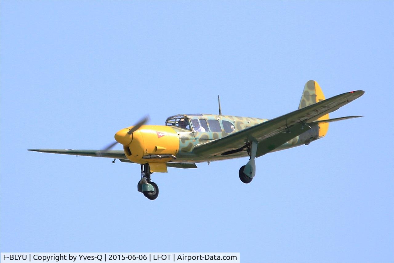 F-BLYU, Nord 1101 Noralpha C/N 18, Nord 1101 Noralpha, On display, Tours-St Symphorien Air Base 705 (LFOT-TUF) Open day 2015