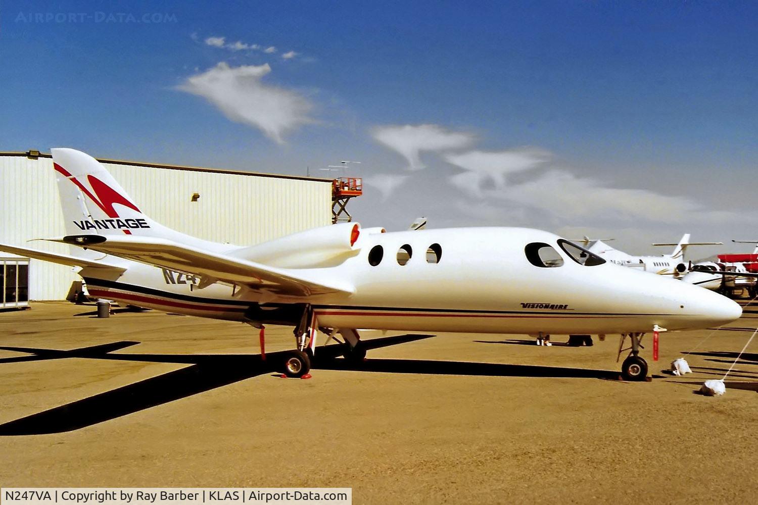 N247VA, 1996 Scaled Composites 247 VisionAire Vantage C/N 001, Visionair Vantage [1] (Visionaire) Las Vegas-McCarran International~N 19/10/1998