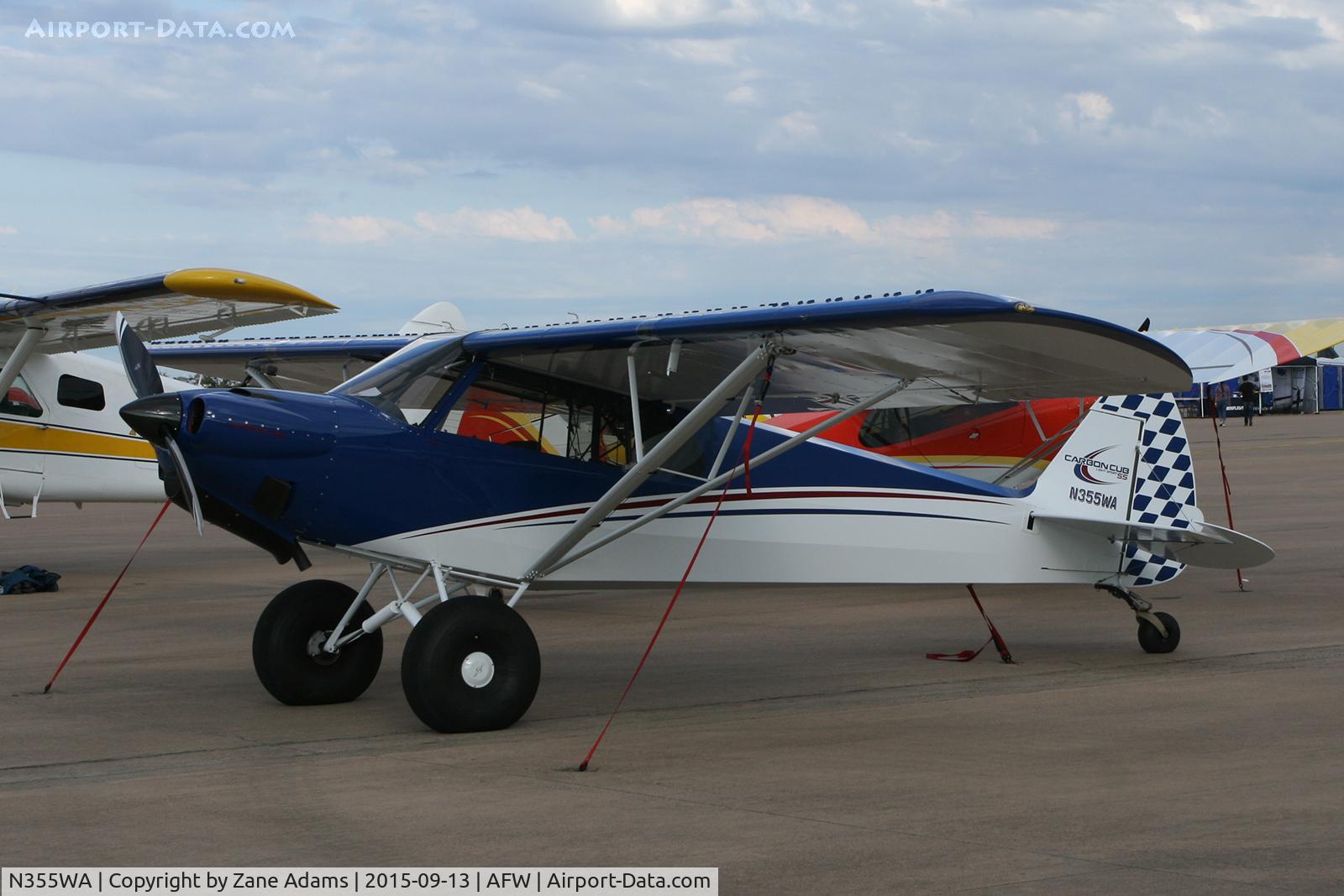 N355WA, 2015 Cub Crafters, Inc. CC-11-160 C/N CC11-00355, 2015 Alliance Airshow - Fort Worth, TX