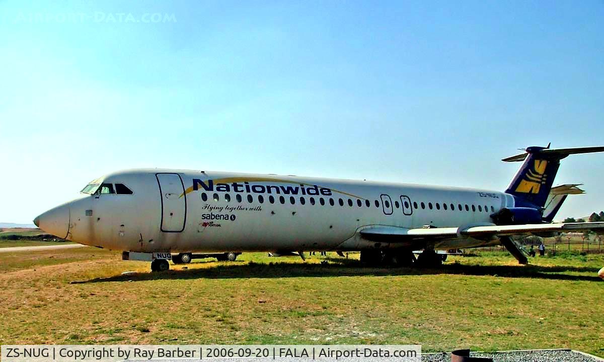 ZS-NUG, 1971 BAC 111-531FS One-Eleven C/N BAC.237, BAC 1-11/531FS [237] (Lanseria Fire Service) Lanseria~ZS 20/09/2006