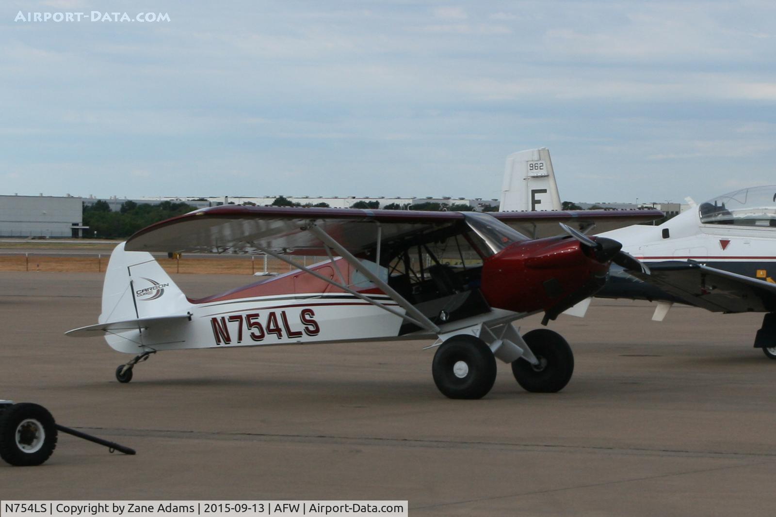 N754LS, 2014 Cub Crafters CC11-160 Carbon Cub SS C/N CC11-00326, At the 2015 Alliance Airshow - Fort Worth, Texas