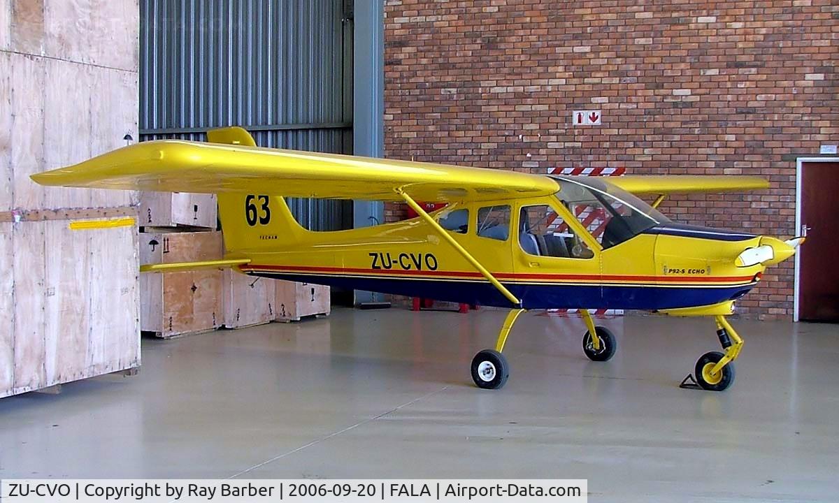 ZU-CVO, 2003 Tecnam P-92S Echo C/N 510, Tecnam P.92S Echo [510] Lanseria 20/09/2006