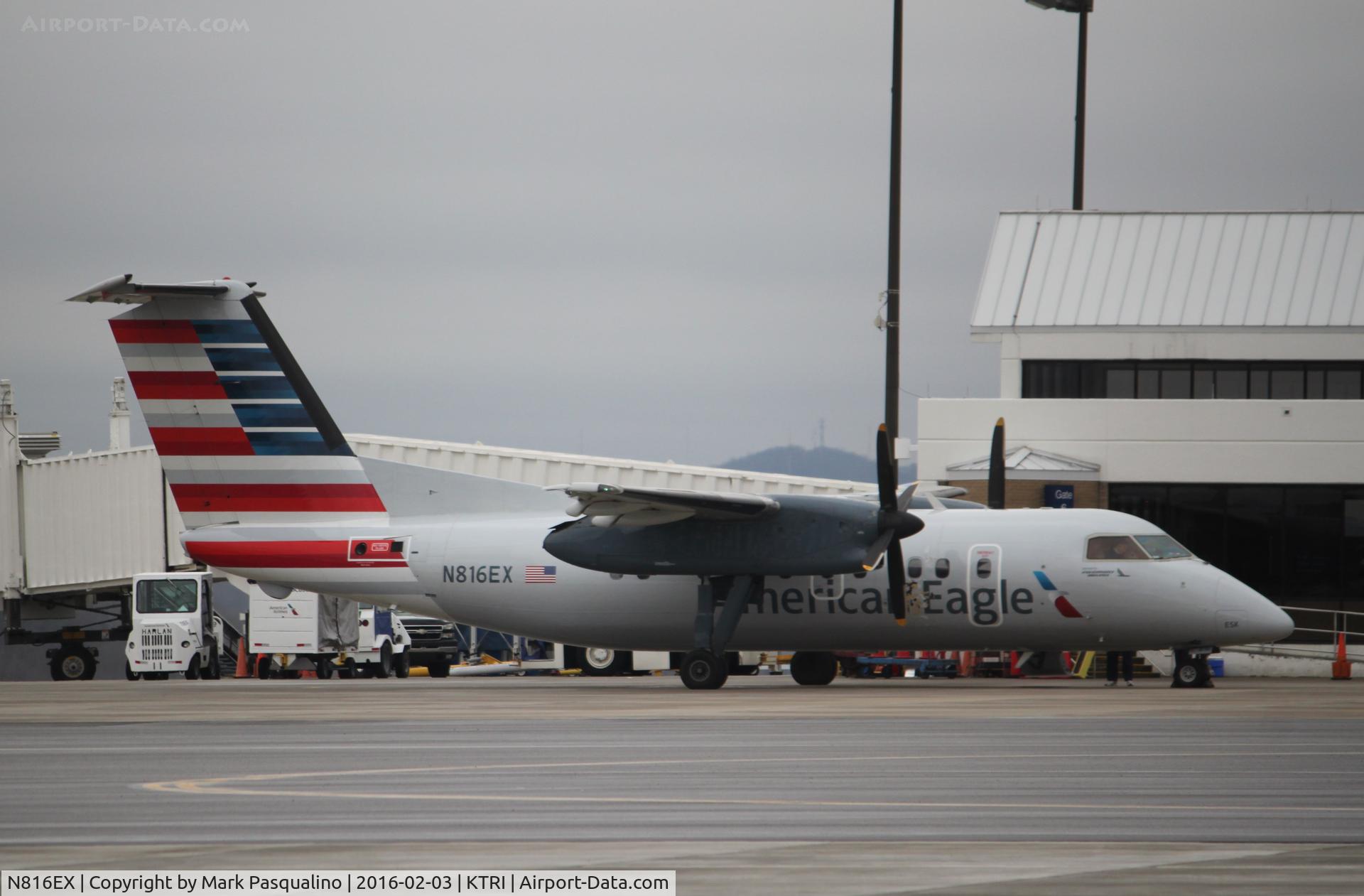 N816EX, 1992 De Havilland Canada DHC-8-102 Dash 8 C/N 329, DHC-8-102