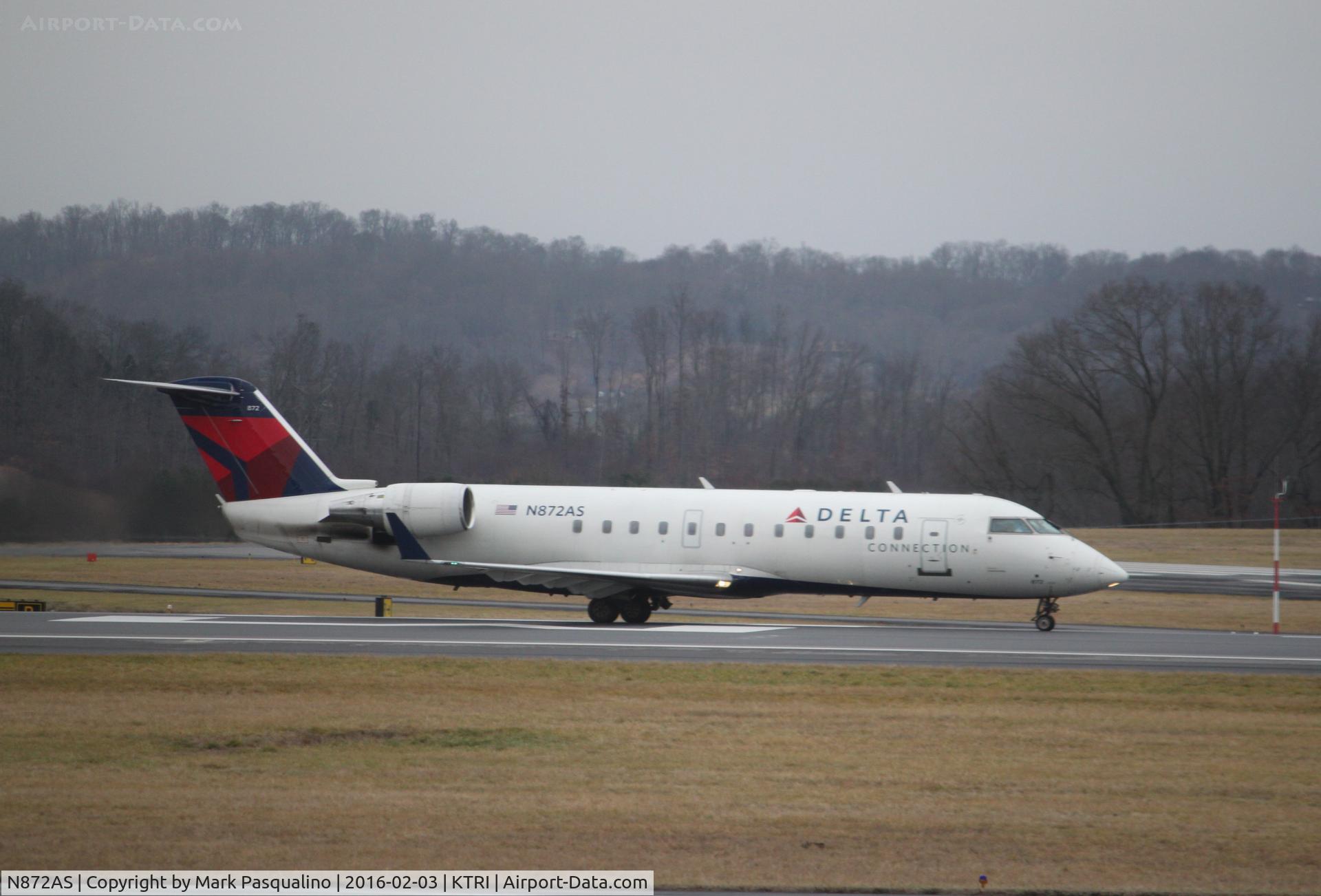 N872AS, 2001 Bombardier CRJ-200ER (CL-600-2B19) C/N 7542, CL-600-2B19