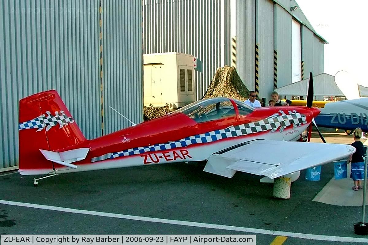 ZU-EAR, 2005 Vans RV-7A C/N 1331, Van's RV-7A [1331] Ysterplaat~ZS 23/09/2006