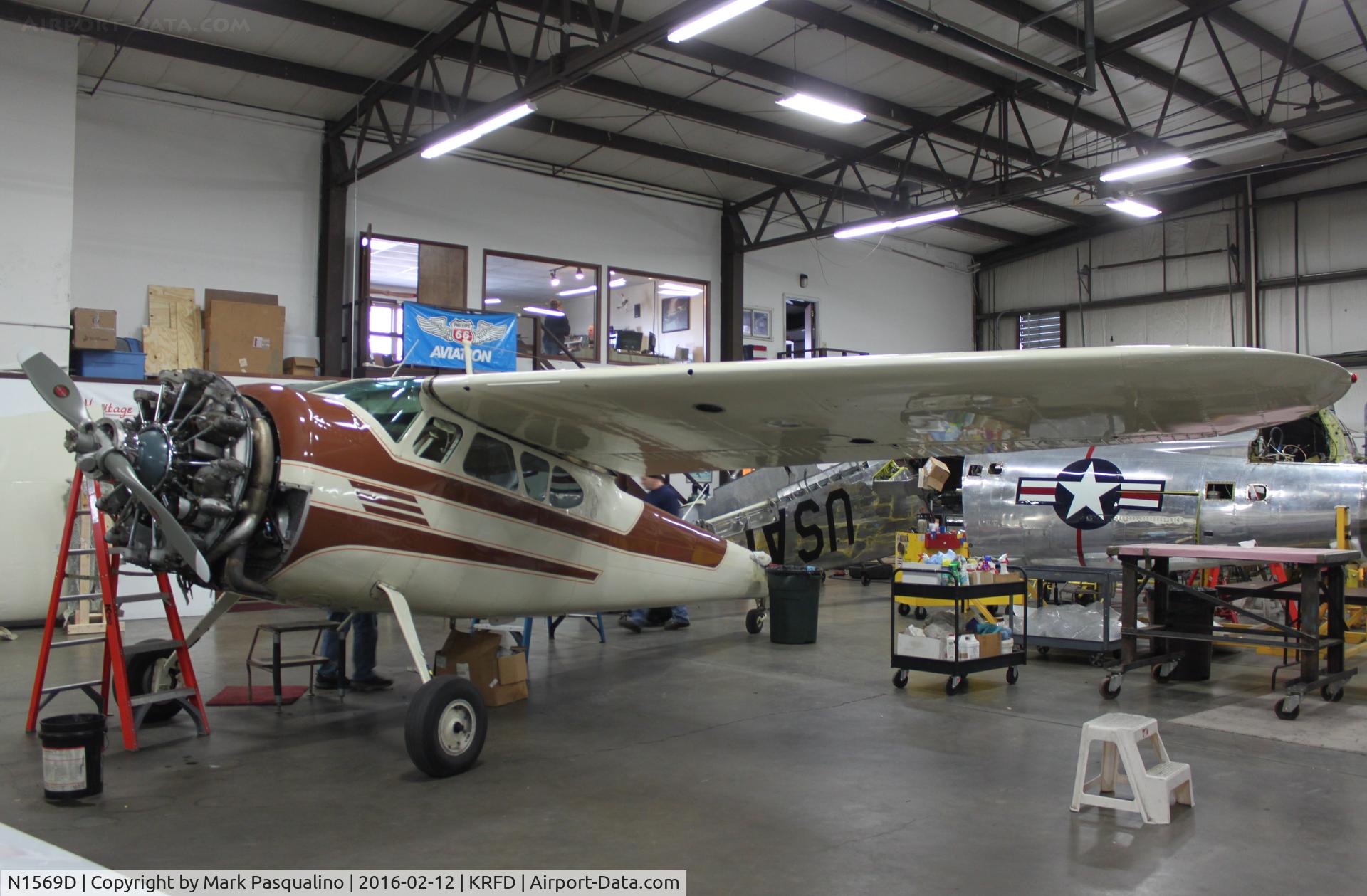 N1569D, 1952 Cessna 195 C/N 7791, Cessna 195