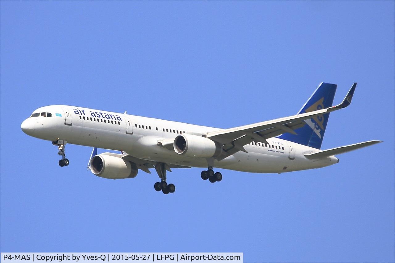 P4-MAS, 1997 Boeing 757-28A C/N 28833, Boeing 757-28A, Short approach rwy 27R, Paris-Roissy Charles De Gaulle airport (LFPG-CDG)