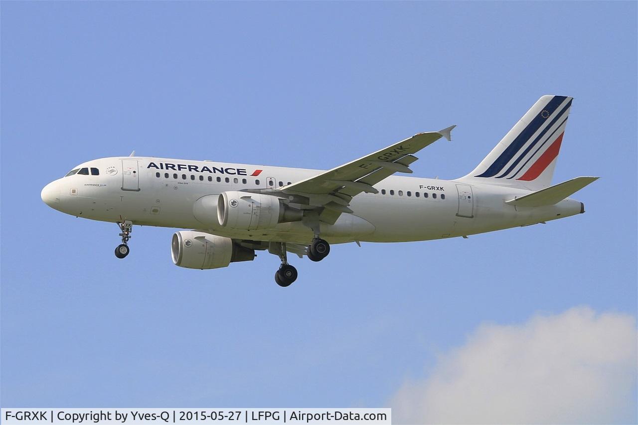 F-GRXK, 2006 Airbus A319-115LR C/N 2716, Airbus A319-115LR, Short approach rwy 26L, Roissy Charles De Gaulle Airport (LFPG-CDG)