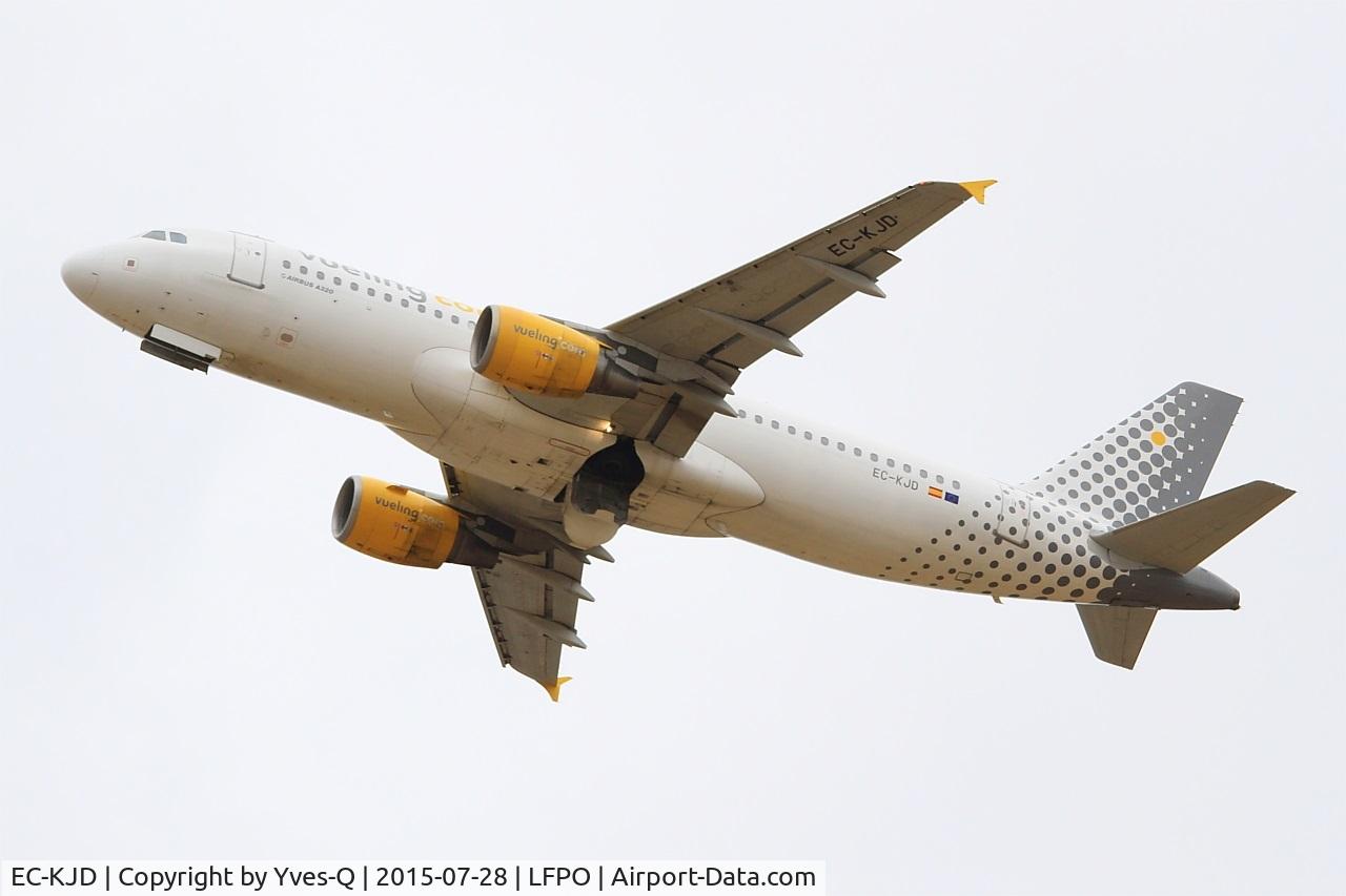 EC-KJD, 2007 Airbus A320-216 C/N 3237, Airbus A320-216, Take off rwy 24, Paris-Orly Airport (LFPO-ORY)