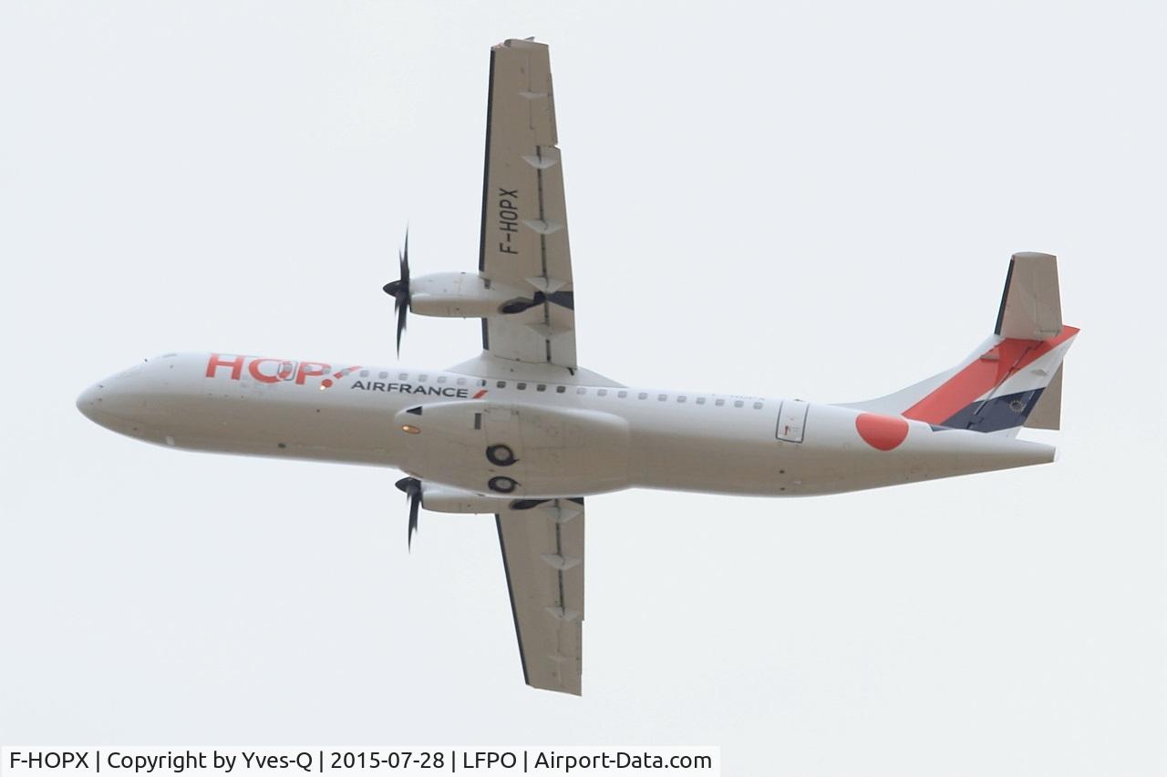 F-HOPX, 2015 ATR 72-600 (72-212A) C/N 1257, ATR 72-600, Take off rwy 24, Paris-Orly Airport (LFPO-ORY)